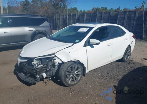 2017 Toyota Corolla Se from USA, damaged, VIN 2T1BURHE6HC897540